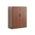 x3anggyt5 Office 0.8MM Steel File Cabinet Office Data with Lock Storage Short Imitation Wood Grain Bookcase Filing Cart