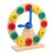 XAGMODSHN Wooden Time Teaching Plaything for with Movable Hands and Bright Colors Educational Clock for Classroom ‘ s Time Teaching Tool
