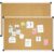 XBoard 24 x 18 Inch Cork Bulletin Notice Pin Board for Wall with Aluminum Frame for Home School & Office Display (Pack of 2)