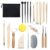XDSRFVW Tool Sculpture Tools DIY Polymer Clay Emboss Dot Shape