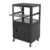 XelzuPK Multipurpose Mobile Utility Cart Heavy-Duty Service Cart AV Cart