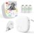 XenGro Mini Sticker Printer + Mini Label Maker Machine with Tape