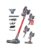 XenonLab Cordless Vacuum Cleaner, 75Mins/55KPa/650W, Rechargeable