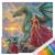 XEVALDRIC 11CT 3-Strand Cotton Floss Cross Stitch Kit 45x45cm Canvas