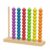 Xgdsnly Children Learning Beads Stacking Toy Peg Board Bead Set Wooden Hoop Stacker Color Sorting Educational Toy with Smooth Rounded Edges Suitable for, S