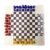 Xgdsnly Multiplayer Chess Game Board Set Strategy Tabletop Acrylic Chess Pieces for Three People Compact Suitable for Family Time Social Occasions, 4P Wood Grain