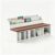XHDZSM Wooden Bookshelf with Reading Nook, Storage Bench & Cushioned Seat