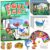 XHX Art & Craft Activity – Foil Fun, No Mess Art for Kids, Craft Kits & Supplies, DIY Creative Activity, Gifts for Boys & Girls Ages 4, 5, 6, 7, 8, 9, Travel Toys (Animal)
