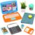 XIAPIA 10 Pcs Pretend Play Home Office Toys, Pretend Play for Toddler 3-5-7