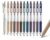 XIAPN Acrylic Gel Pens, 12 Maillard & Variegated Black Colors
