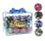 Xifua 24 Pack Moon Bouncy Balls, Space Galaxy Crater High Bounce Foam Balls, Sensory Stress Relief Fidget Toys, Bulk Party Favors Classroom Rewards Gifts for Kids Indoor Outdoor Play