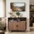 XilishppEcxEco TV Stand Entertainment Center for Living Room (Small)