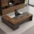 XINMAIZI L Shaped Executive Desk with Locks Drawers