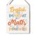 Xiolcxdr Funny Math Teacher Gifts Teacher’s Day Christmas Birthday Thank You Appreciation Gifts for Women Man First Day of College Math Geometry Algebra Classroom Wall Art Decor