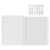 XiowDow Clear Medium Discbound Dividers with Tab Stickers Thin 4 Top Tabs Page Separators 6 Side Tabs Planner Index Inserts for 9 Discs Bound Notebook