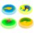 XIRDQYM Liquid Light-Up Stepping Stones for Kids Ages 3+ Touch-Activated LED Sensory Balance Stones for Obstacle Course 4 Pack Sensory Path and Calm Corner Play
