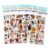 XIUBOSHI 10Sheets Cartoon Animal PVC Reward for Notebook Journal Water Bottle Scrapbooking Decoration