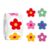XIUBOSHI 500Pcs Flower Adhesive Wrapping Label for Journal Scrapbooking Packaging Motivational for Teacher