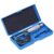 Xiuganpo Outside Micrometer, 0-25mm 0.01mm Resolution 0.03mm Accuracy Thread Scale Machinist Measuring Tool with 40 Steel Frame for Thickness Measurement