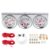 Xiuganpo Universal 3 Gauge Set Water Temp, Oil Pressure 52mm