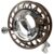 XIVUIFOI Kites Professional Reel Grip Wheel Handle,Kite Winder, Wind Spinner, Lock Function Outdoor, for Adults,Easy to Control (Brown 28cm)