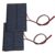 Xixian 2Pcs Mini Solar Panel Module 5V 250mA Polycrystalline Cell with 30cm Cable for DIY Charger Lawn Light Lands e Toy Experimental Research Use Outdoor Power Supply System Kit