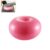 Xixian Exercise Donut Yoga Ball 20 Inch Stability with Pump for Core Training Pilates Balance Workout Gym Office Non Slip PVC Fitness Equipment for Adults Kids Home Physical Therapy (Pink)