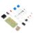 Xixian LM317 Adjustable Regulated Power Supply Kit, AC DC Input Rectifier Circuit, 1.25-30V Output with Short Circuit Protection for Electronics DIY Projects and Lab Testing