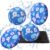 XJGGACHG 4Pcs Hawaii Theme Theme Water Skipping Balls, Pool Beach Swimming Kids Toys Set with 2 Balls & 2 Discs, Outdoor Water Game Gifts for Kids