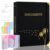XKDOUS Aesthetic Document Organizer 3 Ring Emergency Binder Linen Folio Folders with 9 Pockets Expanding File Storage Holder for Important Papers, Letters, Passports, Photos