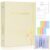 XKDOUS Important Document Organizer 3 Ring Binder Folio Folders for Papers