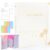 XKDOUS Important Document Organizer 3 Ring Linen Binders Folio File Folders