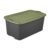 XKIOLED 30 Gallon Extra Large Storage Bin With Snap-On Lid, 34″ X 20″ X 15″ Storage Container With Full Grip Handles For Moving, Garage, Closet And Home Organization, Gray