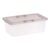 XKIOLED 6 Qt Clear Storage Bin With Lid, Stackable Container With Snap And Handles For Shoes, Accessories, Crafts, Toiletries, Small Items And Home Organization