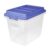 XKIOLED Clear Latching Storage Bin With Secure Lid, Stackable Organizer With Double-Rimmed Base And Raised Lid, Storage Container For Crafts, DIY Projects And Household Items(32qt)