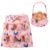 XLSXEXCL Egg Collecting Apron and Basket, 8 Pouches Chicken Egg Apron for Kids, 7 Pouches Egg Basket for Gathering Fresh Eggs for Hen, Duck, Goose, Bird, Various Poultry Collection (Pink)