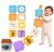 XLYXASL Busy Board for 1-Year-Old Babies, Montessori Busy Board/Busy Cube,Toy for 1-Year-Old Boys and Girls, for Toddlers Travel Toy for 1-3 Year Old Toddlers on Planes or Cars