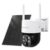 xmartO Solar Security Cameras Wireless Outdoor, Wire-Free PTZ 4MP 2K AI Tracking Camera, 5G Dual Band WiFi6, All-Weather Continuous Solar Charging, Floodlights, SD/NVR/Cloud, No Monthly Fees