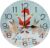 Xmas Haus 9″ Christmas Decorative Festive Wall Clock For home Decoration