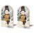 Xmas Snowman Book Ends Decorative Bookend