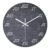 XNM Glass Math Small Wall Clocks Battery Operated 12 Inch