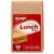 xorago Brown Kraft Paper Bags, Self-Standing Open Top Design, 100 Count