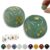 Xovnfp Natural Mahjong Dice Set of 2 with Storage Case