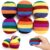 Xpenzi 6-Pack Upgraded Handmade Crochet Balls, Colorful Handwoven Juggling Toss Balls, Durable Play Balls for Adults & Beginners, Portable Outdoor Game Toys