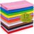XSEINO 12 Rolls 8″x35″(20.5x90cm) 1.4mm Thick Soft Felt Fabric Sheet 12 Assorted Colors Felt Pack for DIY Craft Sewing Squares Nonwoven Patchwork