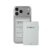 XTEINK X3 eBook Reader (Developer Edition), 3.7″ Pocket E-Ink eReader, Ultra-Thin 0.2″, 2 oz, Magnetic-Ready Pogo-Pin Charging, Gyroscope Page-Turn, Distraction-Free Reading, 16GB, Mist Gray
