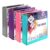 XUCHUN 3 Ring Binders 2 Inch,Clear View Binder with 2 Pockets, Holds 450 Sheets 8.5×11 Inches Paper, Customizable Cover & Spine, Large Capacity Binders for Office, School, Home, Business