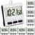Xuhal 8 Pack Digital Classroom Timers Bulk for Students Magnetic Kitchen Timer for Cooking Switching Count up or Down Memory Function Loud Alarm for Teacher School Supplies (2.95 x 2.76 Inch,Black)