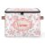Xujelvan Personalized Keepsake Storage Box with Name Pink Bow Rose