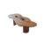 XUNTING Home Office Desks Simple Solid Wood Special-Shaped Furniture, Creative Boss Office Workbench, Home Study Computer Desk Study Table